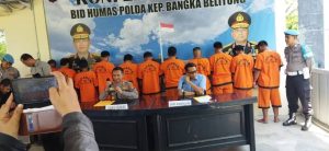 Martoni Susul 10 Tersangka Lainnya ke Belitung, Ditahan di Lapas Cerucuk Belitung