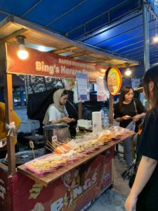 Meriahkan Bazar Bertajuk Gemawira Food Festival di Pantai Tanjung Pendam