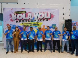 Ketua Umum PBVSI Belitung Vina Cristyn Ferani Apresiasi Kejuaraan KPOB Cup 2023