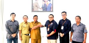 Bawaslu Gelar Pertemuan dengan Bupati Belitung, Tentang NPHD Pemilihan Umum Kepala Daerah Tahun 2024