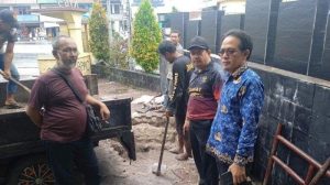 Diduga Belum Kantong Izin, Tim Pemkab Belitung Hentikan Penggalian Lubang di Area KV Senang