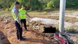 Kronologi Kecelakaan Tunggal di Mirang Belitung Timur, Korban diduga Tidak Memakai Helm!