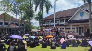 Warga Membalong Belitung Kembali Gelar Aksi Damai Tuntutan Atas PT Foresta