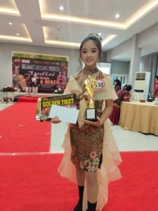 Siswi Belia Dari SD Anugrah Tanjungpandan, Berhasil Meraih Juara Event Keren & Beken di Tingkat Nasional