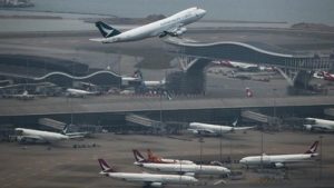Petugas Bandara Tewas Tertabrak Pesawat di HongKong