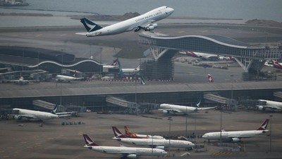 Petugas Bandara Tewas Tertabrak Pesawat di HongKong